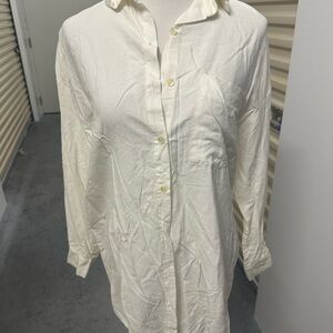 Sakura Sport Cream Button Down Shirt